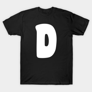 Letter D T-Shirt